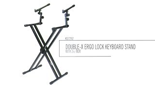 DoubleX Keyboard Stand w 2nd Tier  KS7292 [upl. by Ysirhc]