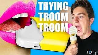 Trying Troom Trooms Awful Pranks [upl. by Anide938]