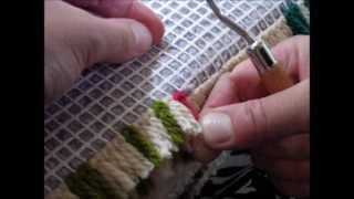 Latch Hook Tutorial by Utterly Hooked Designs [upl. by Anitsyrhc]