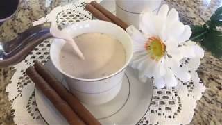 Chilly Day DrinkHow to Make Home made Salep [upl. by Arzed]