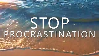 Hypnosis to Stop Procrastination Overcome Anxiety Perfectionism amp Stop Procrastinating [upl. by Acyssej]