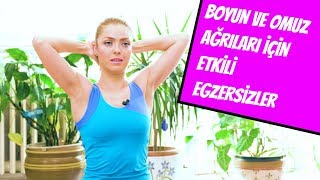 Boyun ve Omuz Ağrıları için Egzersizler Klinik Pilates Dersleri [upl. by Htiekel]