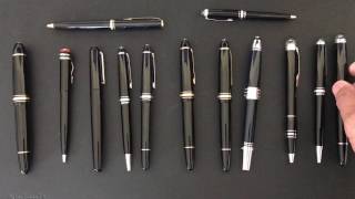 Montblanc pen Collection  hkwinger [upl. by Lateh]