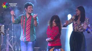 Papon Sings quotBihuquot  North East Festival 2018 [upl. by Conlin]