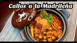 Callos  Beef tripe Stew [upl. by Llerrehc]