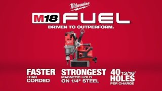 Milwaukee® M18 FUEL™ Magnetic Drill [upl. by Yragerg]