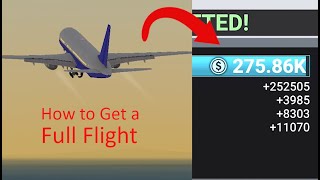 Airline Commander  How to Get a Full Flight no hax version [upl. by Delanty]