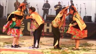 Folk Dance Peru  HUAYLARSH DE CARNAVAL [upl. by Dnalyag]