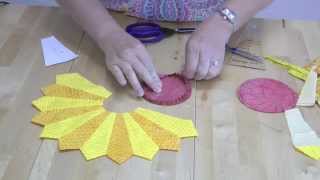 Dresden Plate Quilt Block Tutorial [upl. by Acysej]