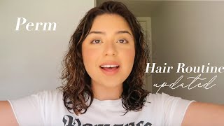 PERM HAIR CARE ROUTINE   Tips [upl. by Astrid95]