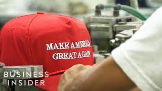 Inside The Trump MAGA Hat Factory [upl. by Silverman810]