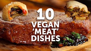 10 VEGAN MEAT DISHES  BOSH  VEGAN [upl. by Lemra]