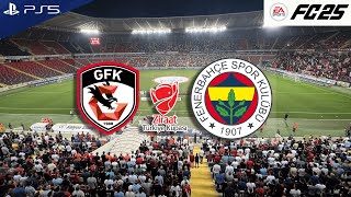 FC 25  Gaziantep FK vs Fenerbahçe Türkiye Kupası  PS5 [upl. by Ettennek]