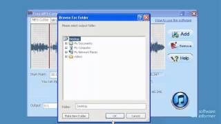 Free MP3 Cutter Joiner video tutorial [upl. by Oyek323]