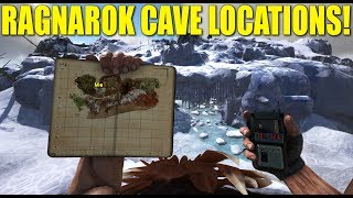 RAGNAROK CAVE LOCATIONS How Not To Be A Noob  ArkSurvival Evolved [upl. by Desmond]