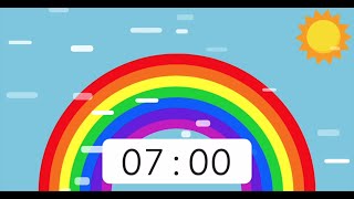 Rainbow Timer 7 Minute 🌈 [upl. by Lois]