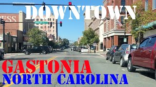 Gastonia  North Carolina  Downtown Drive [upl. by Cayla888]