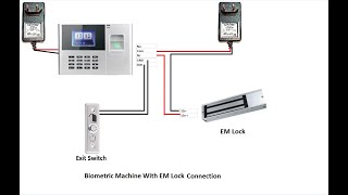 EM Lock Connection with SB251CB [upl. by Llenol888]