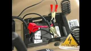 How to Charge Your Lawn Tractors Battery Lawnmower Tips from Sears Home Services [upl. by Nhepets331]