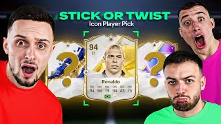 STICK OR TWIST ICON PICKS DECIDE OUR TEAM [upl. by Jurdi]