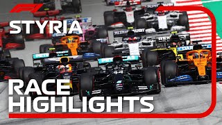 2020 Styrian Grand Prix Race Highlights [upl. by Airaet]