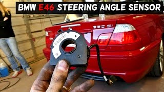 BMW E46 STEERING ANGLE SENSOR REMOVAL REPLACEMENT [upl. by Notwen]