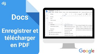 Comment télécharger un document Google Docs en PDF [upl. by Esten125]