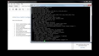 Basic Initial Cisco Switch Configuration [upl. by Otrebla253]