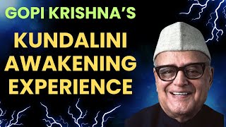 Gopi Krishna  Kundalini Awakening Experience [upl. by Divadnhoj]