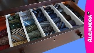 How to Organize Ties [upl. by Inail]