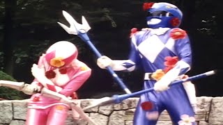 The Spit Flower  Mighty Morphin  Full Episode  S01  E24  Power Rangers Official [upl. by Sloatman727]