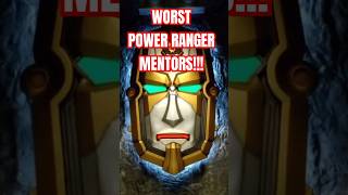 WORST POWER RANGER MENTORS  powerrangers [upl. by Yehtomit]