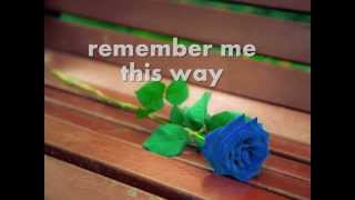 REMEMBER ME THIS WAY  Jordan Hill Lyrics [upl. by Casilda440]