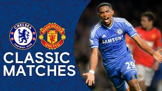 Chelsea 31 Man United  Samuel Etoo Scores Premier League HatTrick  Classic Highlights [upl. by Assirrem]