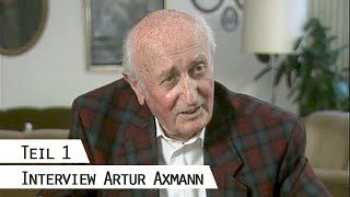 Artur Axmann – Einziges Interview mit dem Reichsjugendführer 1995 Teil 1 [upl. by Lucian526]