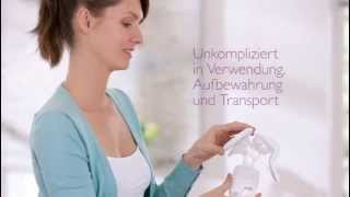 AVENT Handmilchpumpe Naturnah  Babyzeiten [upl. by Assilam652]