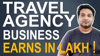 Tour and Travel Business  How to Start Travel Agency In India Hindi  Step By Step Guide [upl. by Howlond]