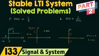 Stable LTI System Solved Problems  Part 2 [upl. by Gollin]