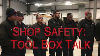 Shop Safety Tool Box Talk [upl. by Imef]