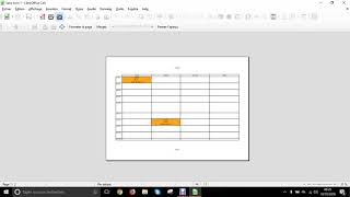 Comment créer son emploi du temps sur excel ou libre office en 20 minutes [upl. by Jaella]