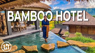 We Toured This Bamboo Luxury Resort Near A Waterfall [upl. by Gnuhc377]