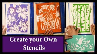 How to Create Your Own Stencils [upl. by Nesta607]