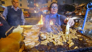 Street Food in Peru  ULTIMATE 14HOUR PERUVIAN FOOD  Market Tour in Lima [upl. by Genia]