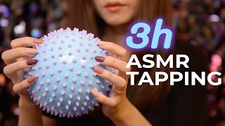 The Ultimate Tapping ASMR 3 Hours No Talking [upl. by Nwahsel]