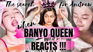 TIKTOK BANYO QUEEN REACTION VIDEO  TIRIK MATA CHALLENGE [upl. by Marielle]