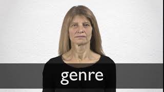 How to pronounce GENRE in British English [upl. by Lyrpa]