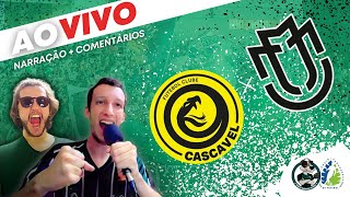 CASCAVEL X MARINGÁ  AO VIVO  CAMPEONATO PARANAENSE 2025 [upl. by Ellerrehs365]