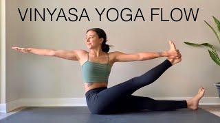 30 Minute Vinyasa Yoga Flow  Full Body Practice [upl. by Lacee]