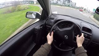 Opel Astra G 14 16V 2000  POV Drive [upl. by Nibaj947]