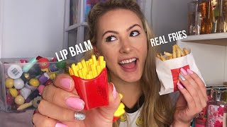 My LIP BALMS Choose my BACK TO SCHOOL LUNCHES for a WEEK [upl. by Denver]